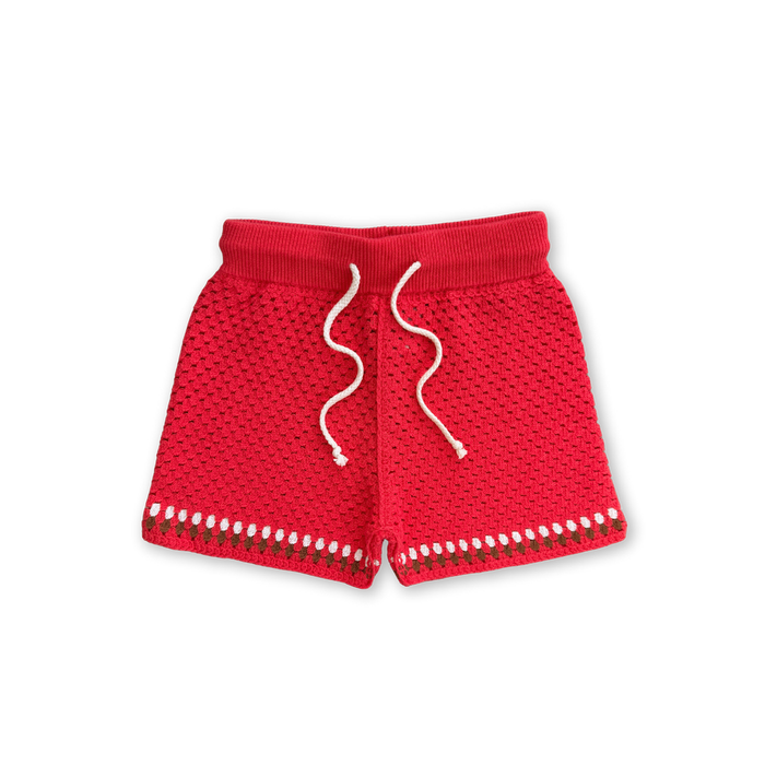 Organic Crochet Shorts Fiesta