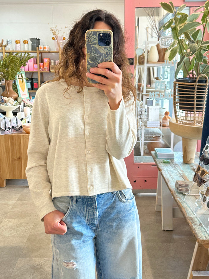 Lydia Cardigan Beige
