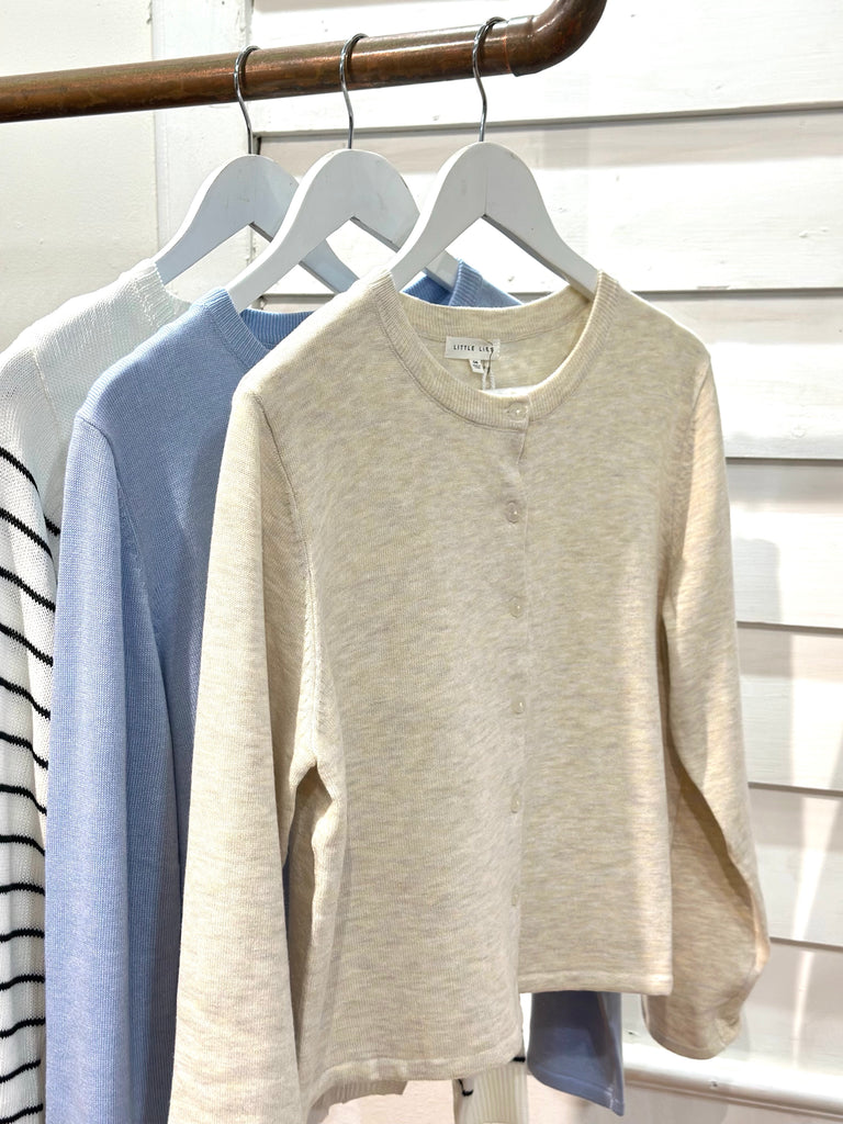Lydia Cardigan Beige