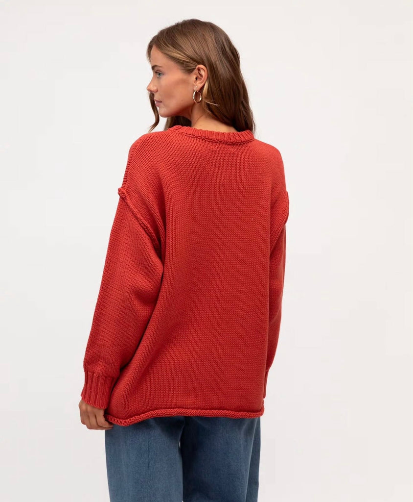 Andi Jumper Brick Red
