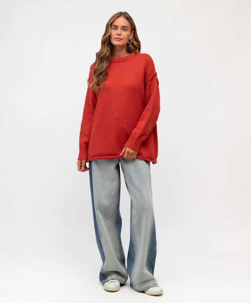 Andi Jumper Brick Red