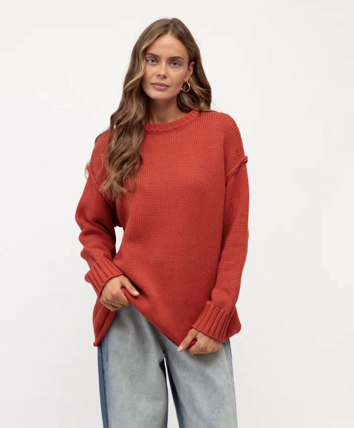 Andi Jumper Brick Red