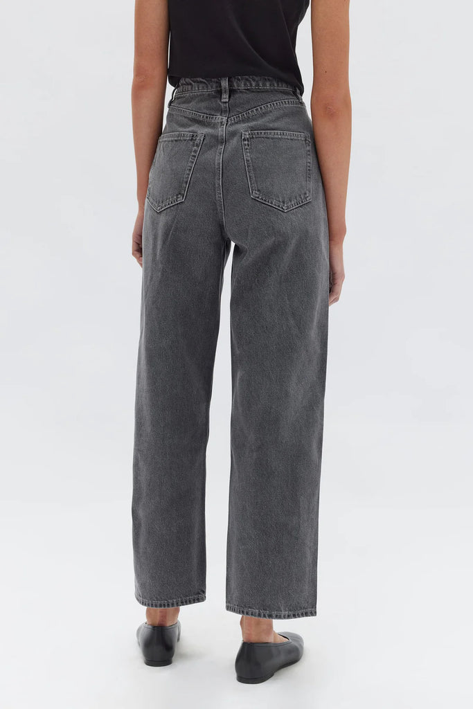 Vintage Straight Jean - Charcoal