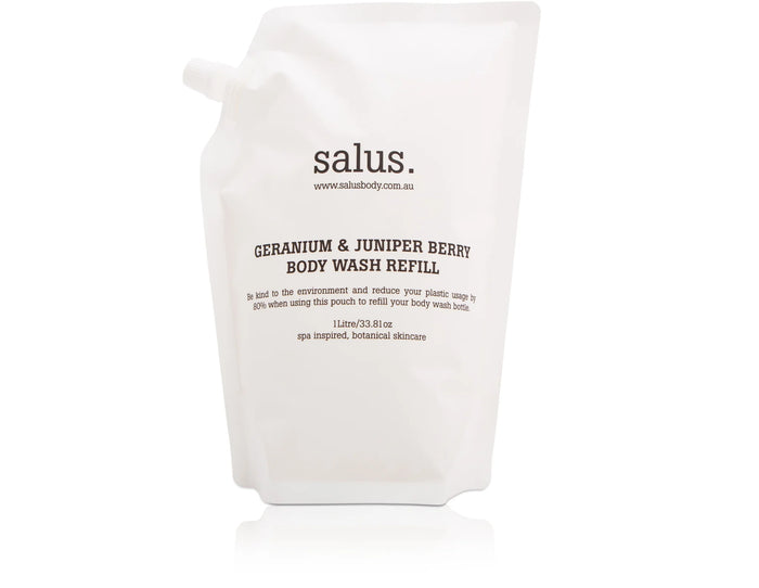GERANIUM & JUNIPER BERRY  BODY Wash Refill 1L