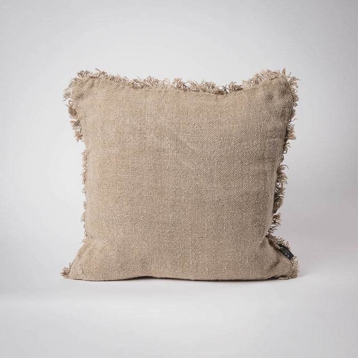 Bedouin Linen Cushion - Natural 50 x 50cm