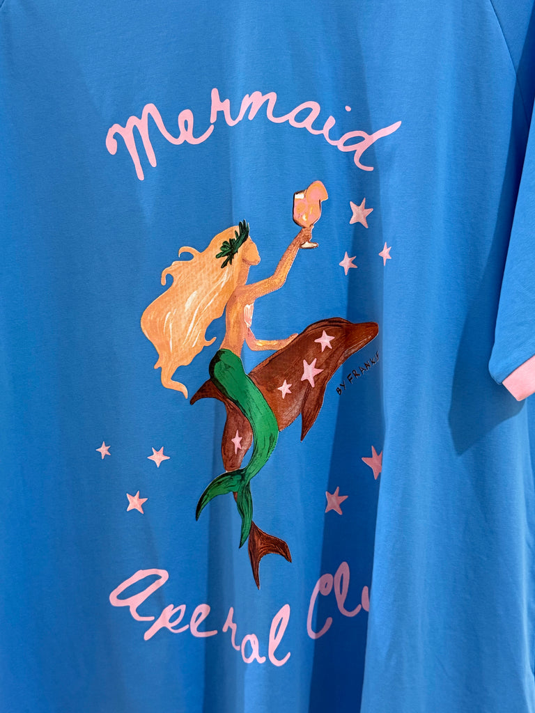 Blue Mermaid Aperol Club T Shirt