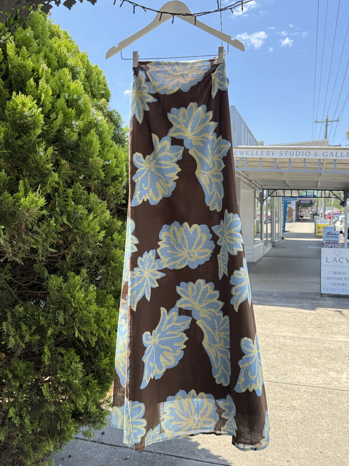 Strapless floral maxi dress, by Frankie, Mika and max