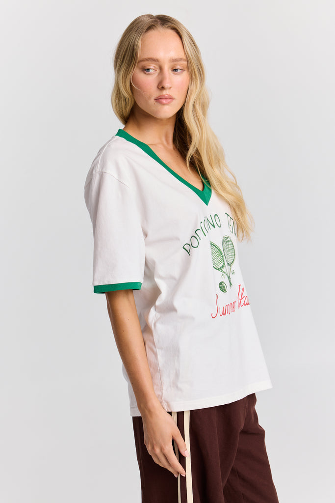 Portofino V Neck Tee