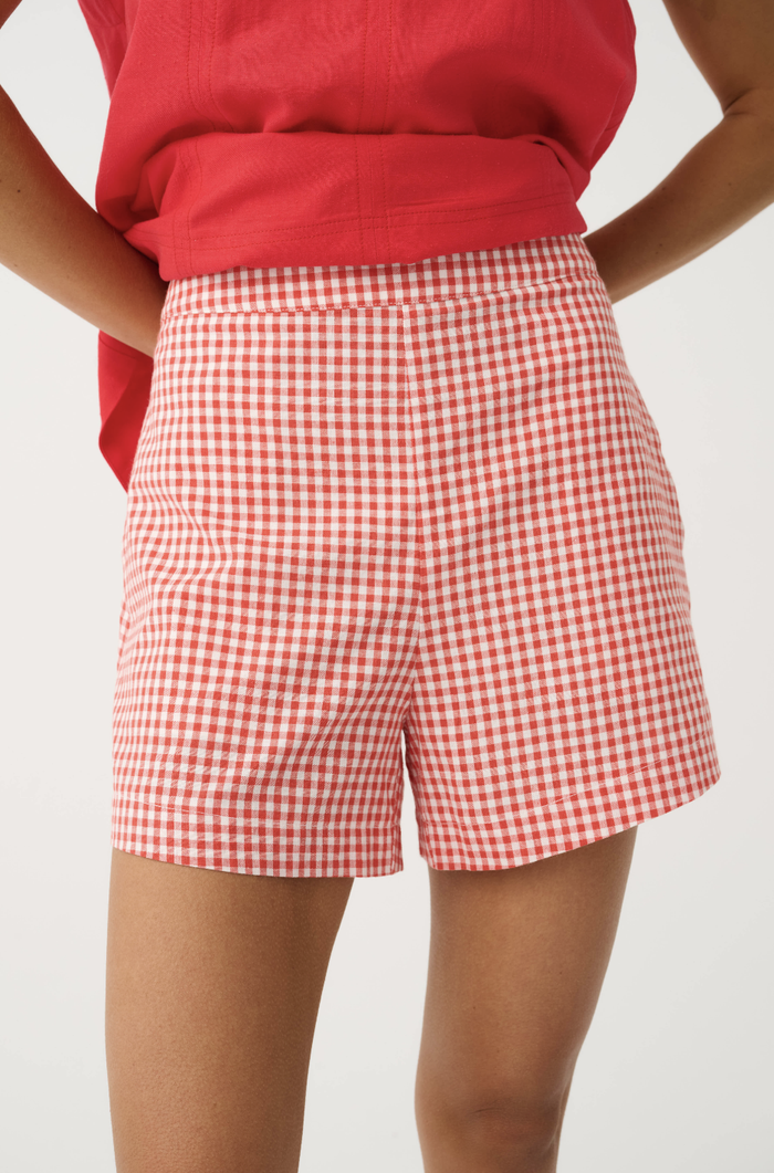 Demi Short - Mandarin Gingham