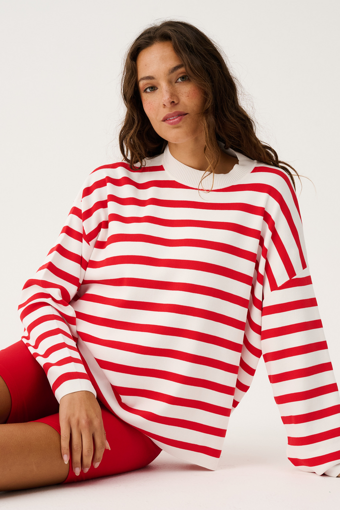 Rae Knit Siren Stripe