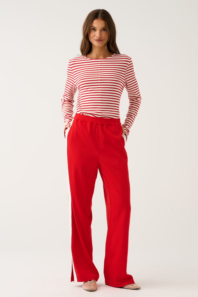 Aspyn Top Ruby Stripe