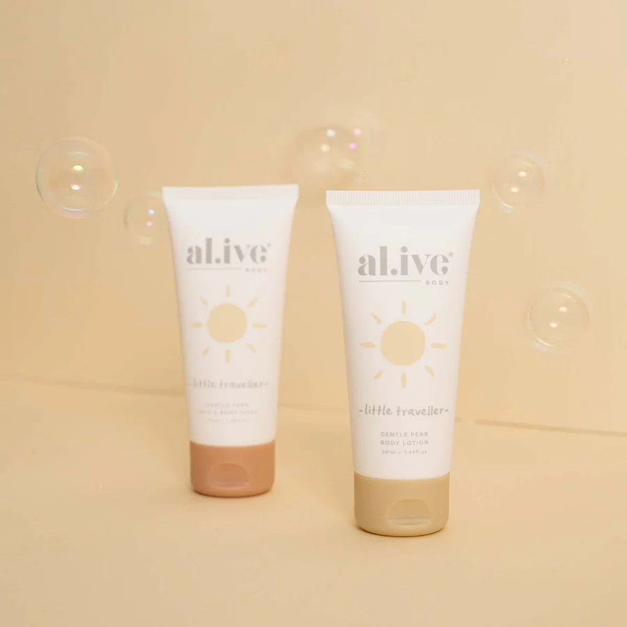 LITTLE TRAVELLER HAIR & BODY WASH - GENTLE PEAR