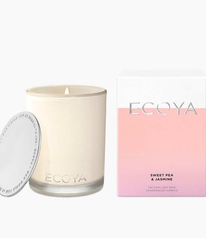 Sweet Pea and Jasmine Madison Candle, Candle, Ecoya - Mika and Max