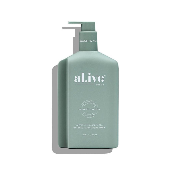 HAND & BODY WASH - KAFFIR LIME & GREEN TEA, al.ive, Mika and Max