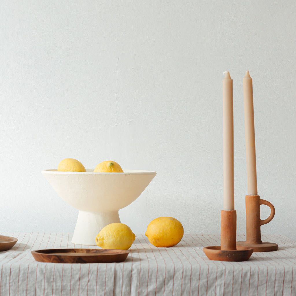 Nigel Fruit Bowl | Cream