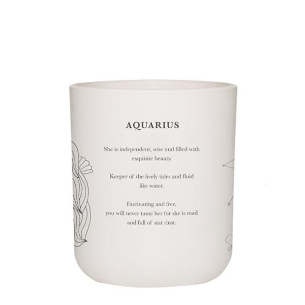 Zodiac Candle Aquarius, Candle, Damselfly - Mika and Max