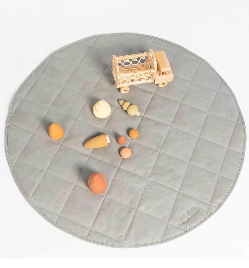 STONE QUILTED PLAY MAT