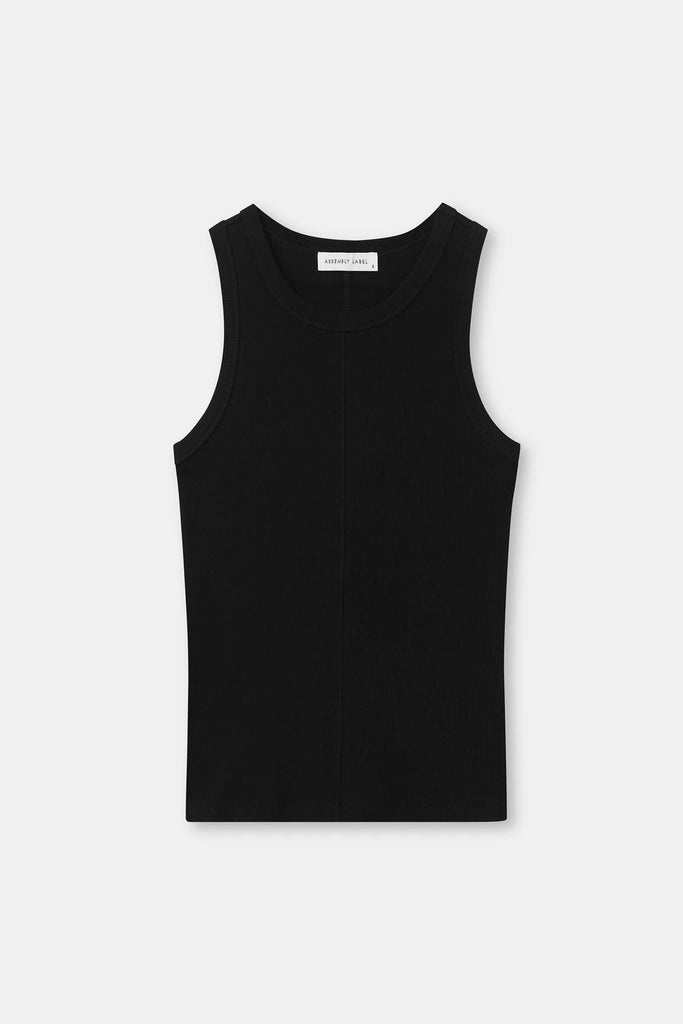 Renn Organic Rib Tank - Black