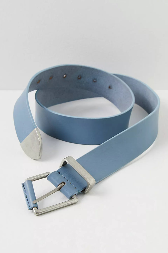 We The Free Getty Leather Belt Autumn Sky