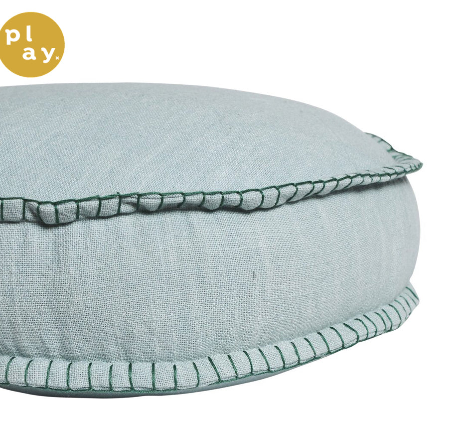 RYLIE ROUND CUSHION - DENIM