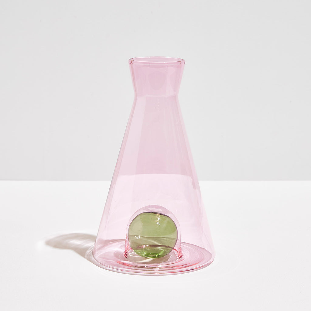 VICE VERSA CARAFE - PINK + GREEN