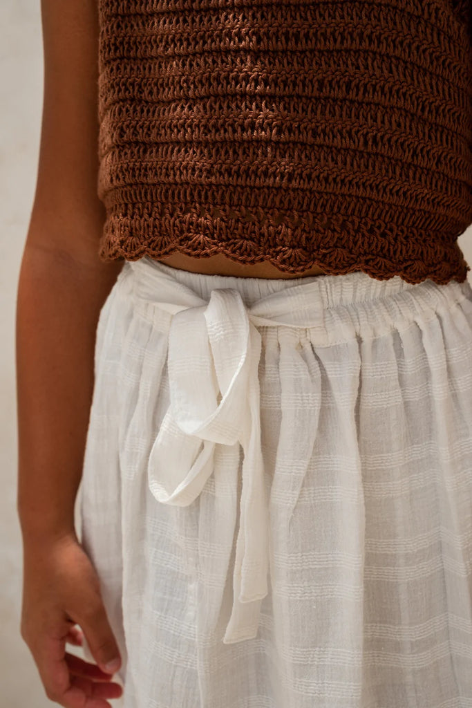 Lottie skirt - white